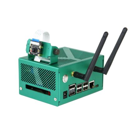 Green Aluminum Case for Jetson NANO