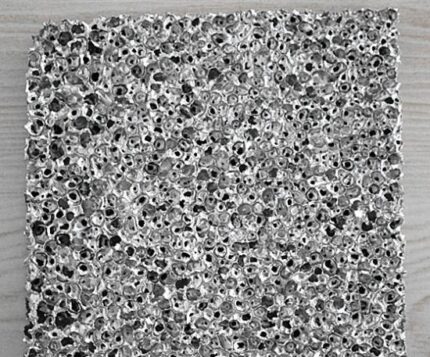 Open Cell Aluminum Foam 55–95% Porosity