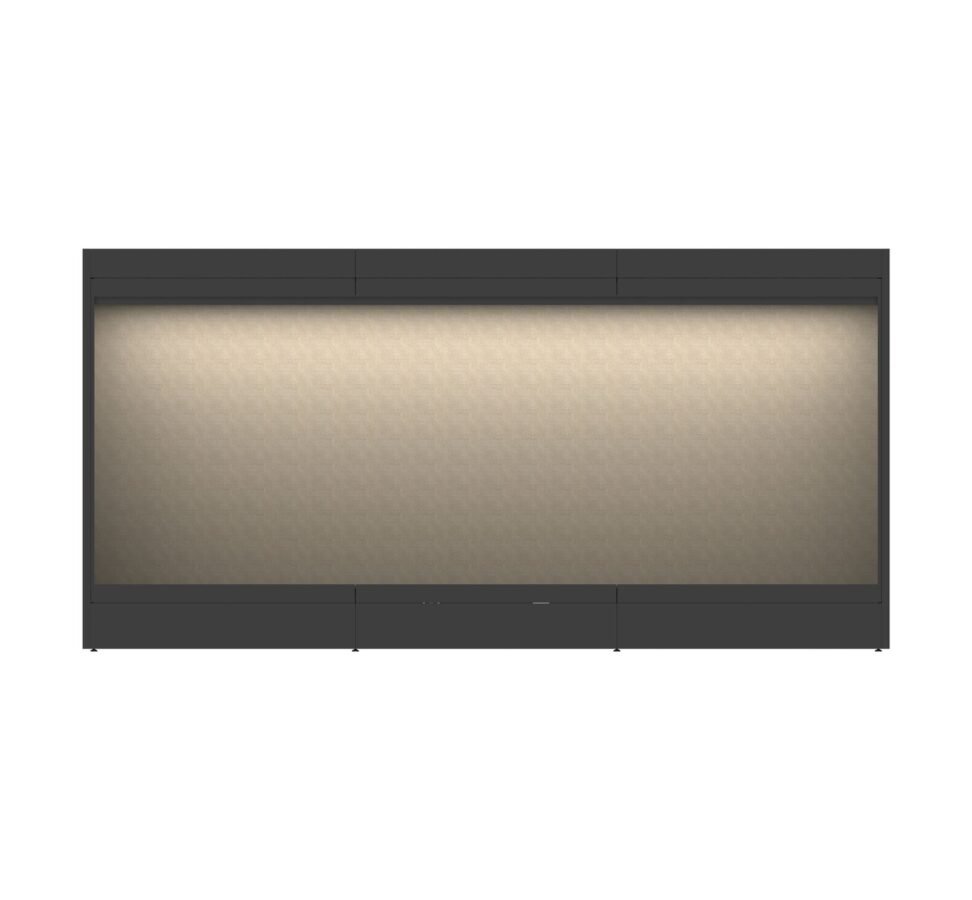 Wall-mounted type showcase