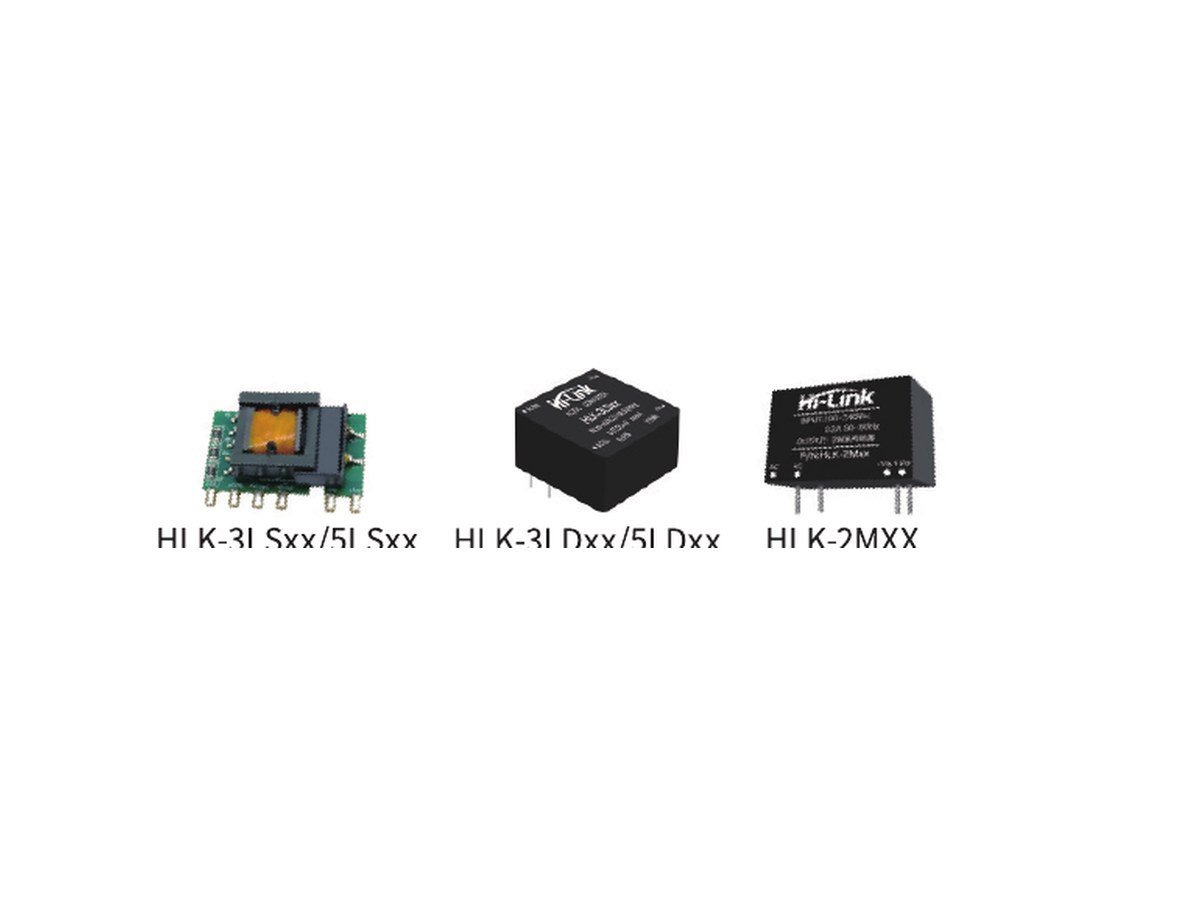 AC-DC Power Converter Modules 2W to 60W (85-265 VAC, 3.3 to 48 V, Isolated)