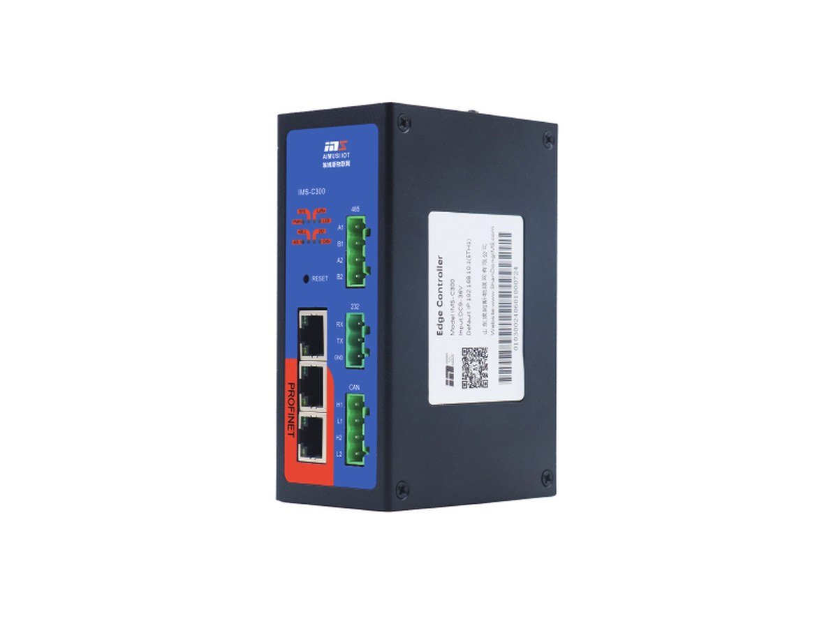 Edge controller with three network ports