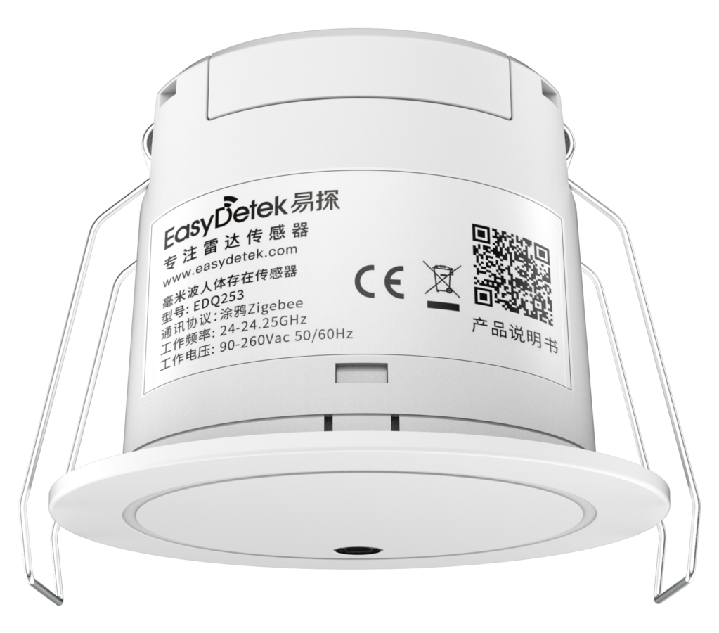 EDQ253 Tuya Zigbee mmWave Radar Presence Sensor