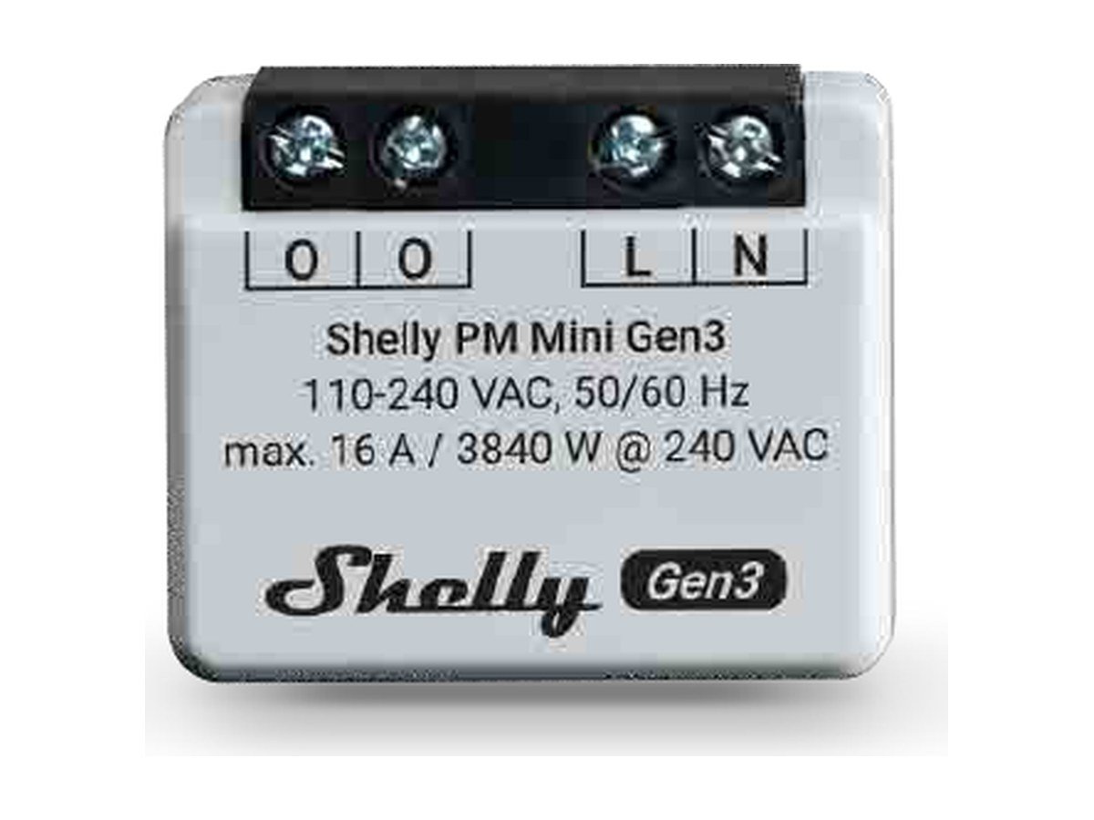 Mini energy meter for one circuit