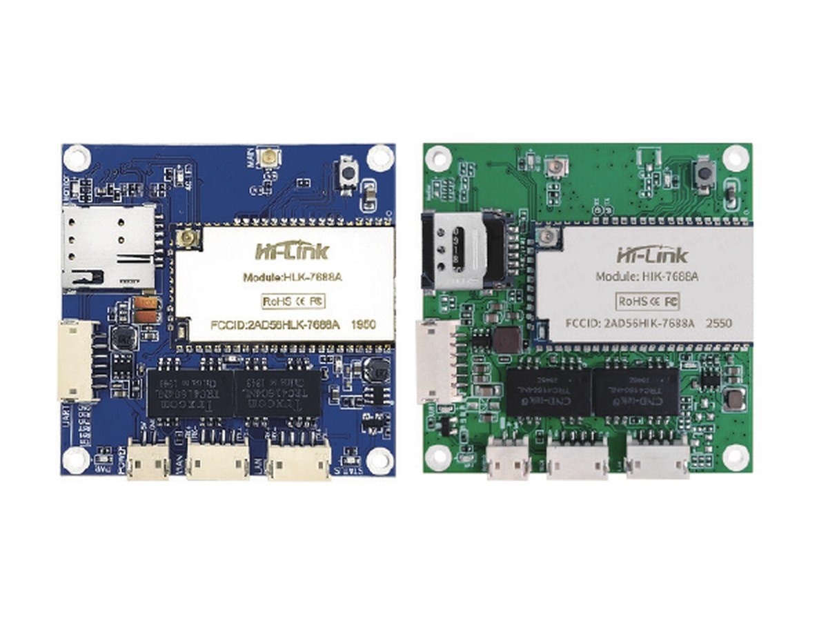 4G LTE Router Modules and Cat.1 Modules with SIM Card (150/10 Mbps, WiFi, Ethernet)