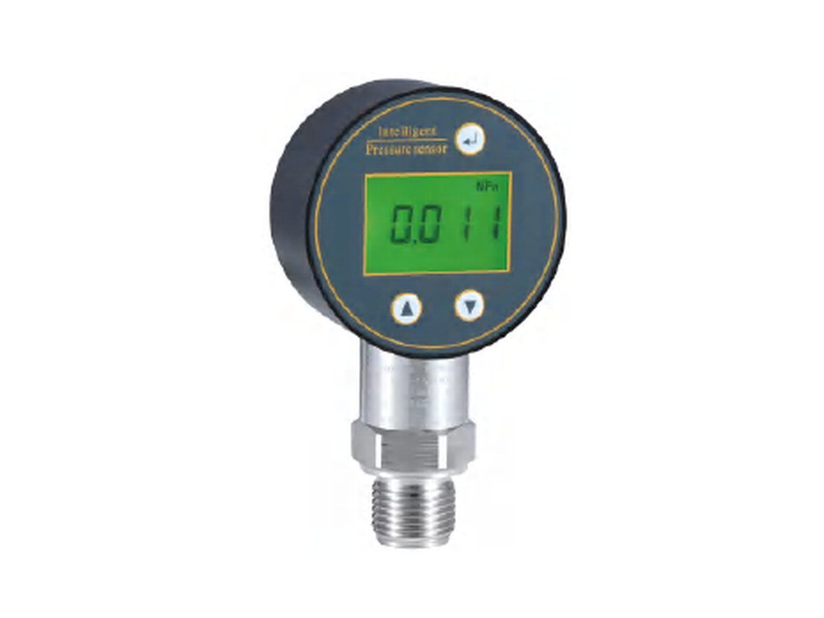 Digital pressure gauge with display