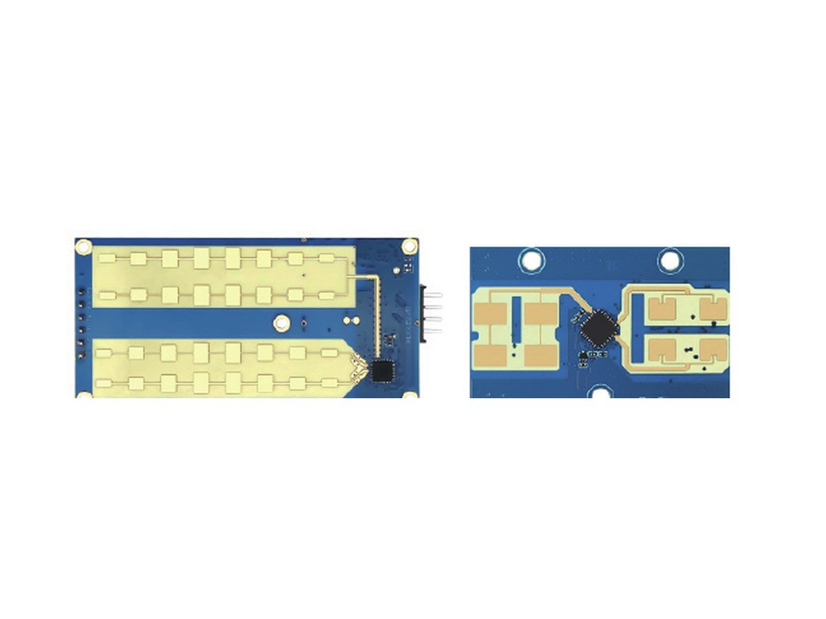 Outdoor vehicle detection radar modules