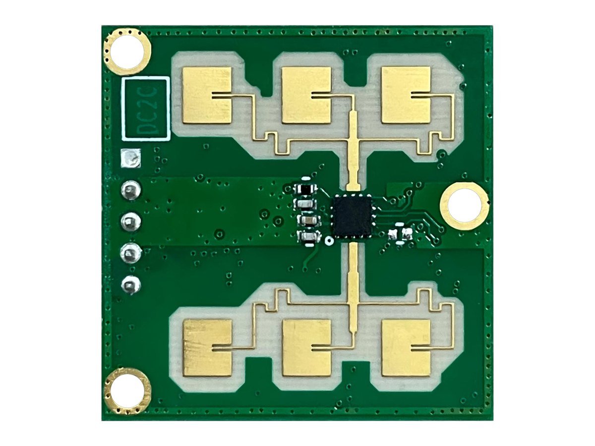 60 GHz Compact Radar Module for Positioning and Car Reversing (12 x 11 mm, Range and Speed)
