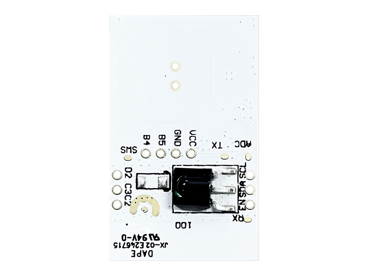 Radar module with infrared receiver