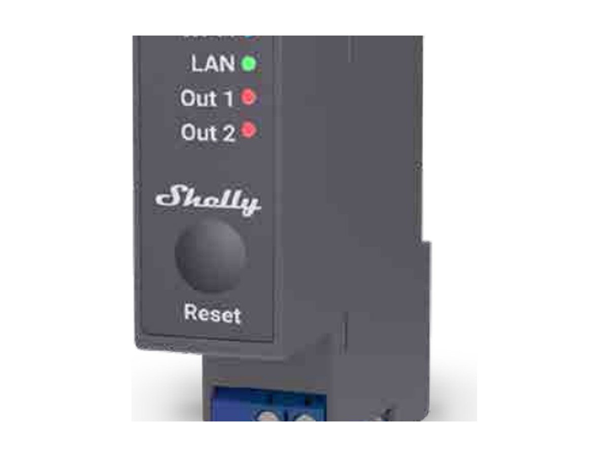 DIN-rail 2 channel relay