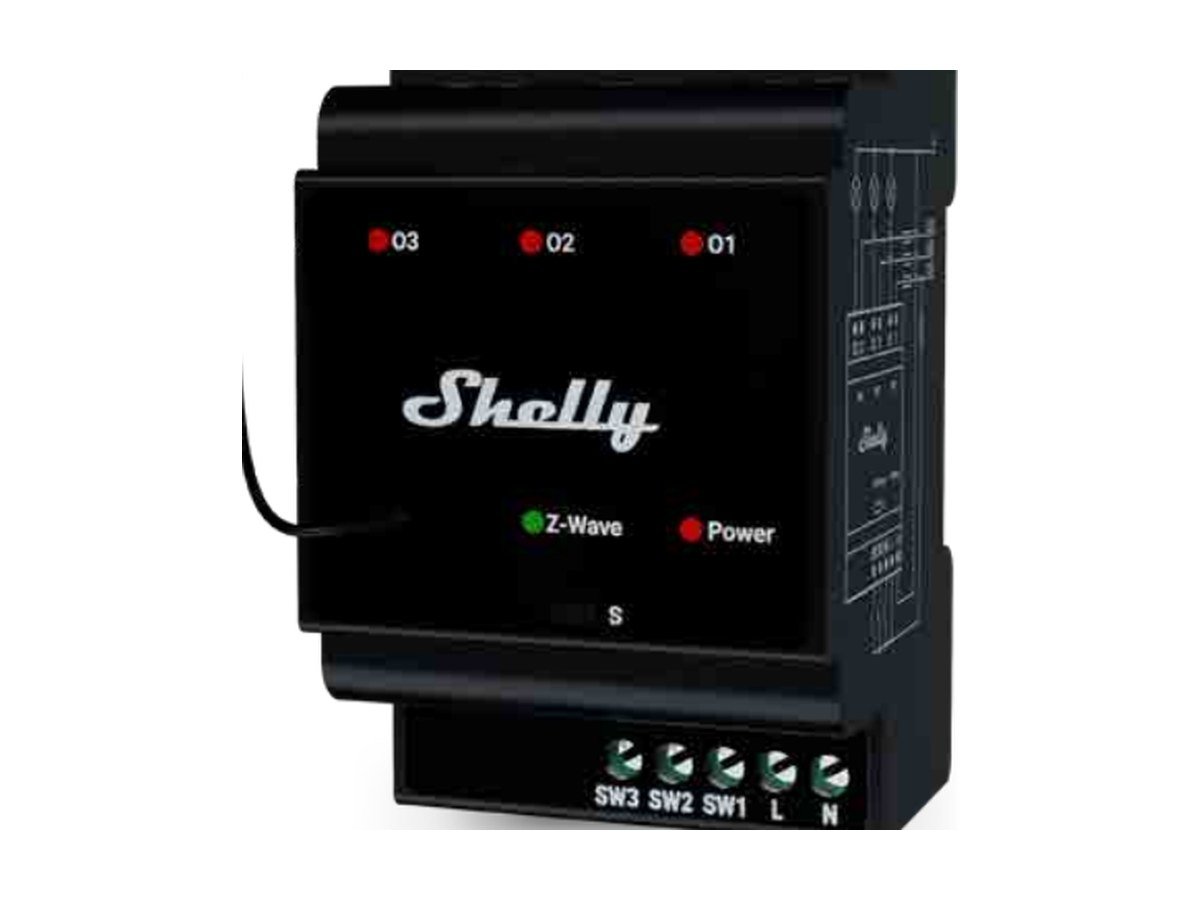 3 channel relay Z-Wave version