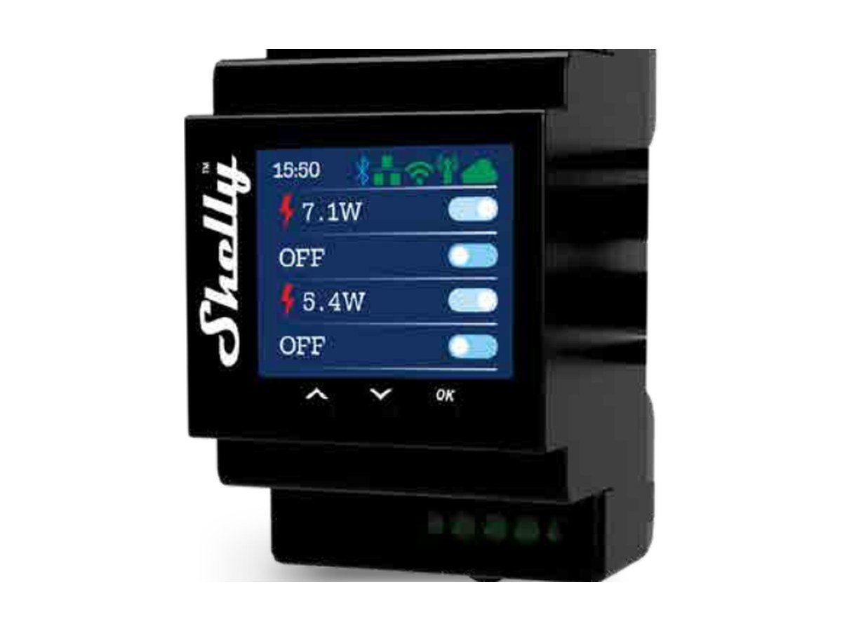4 channel relay with display