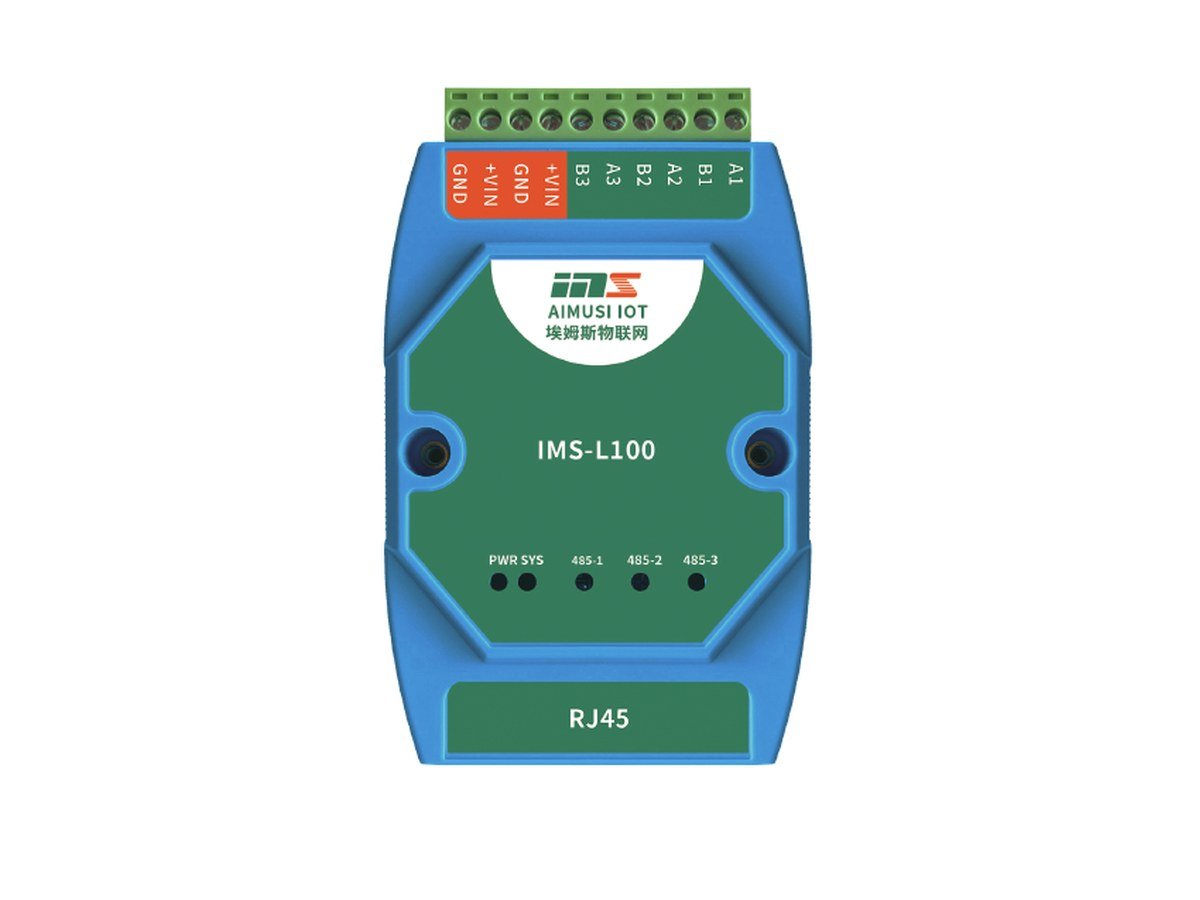 3-channel RS485 to Ethernet unit