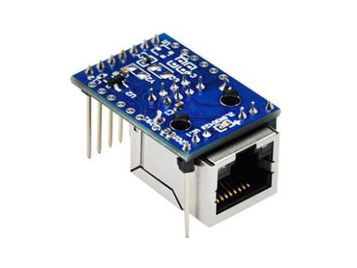 Serial to Ethernet module with pin header