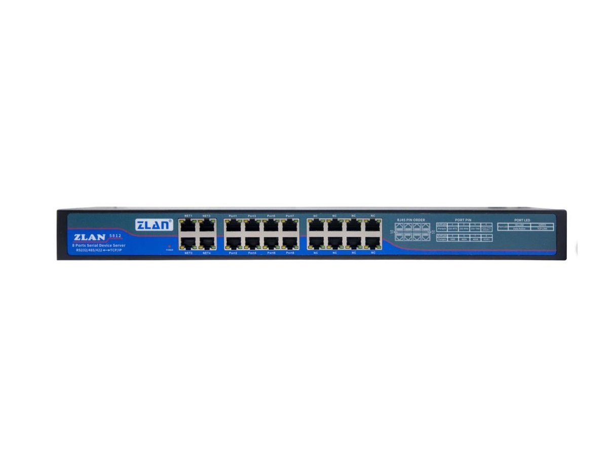 Rack serial server