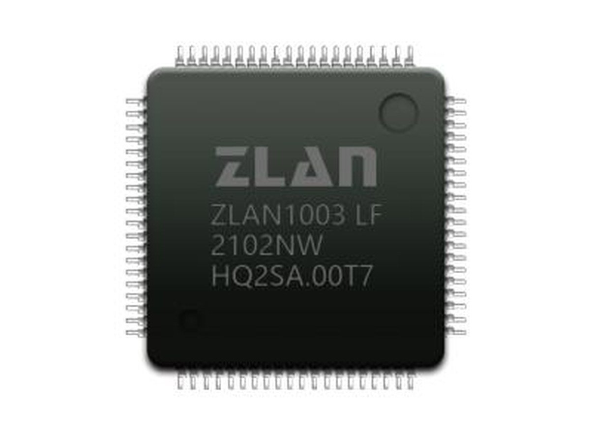 Serial server single chip