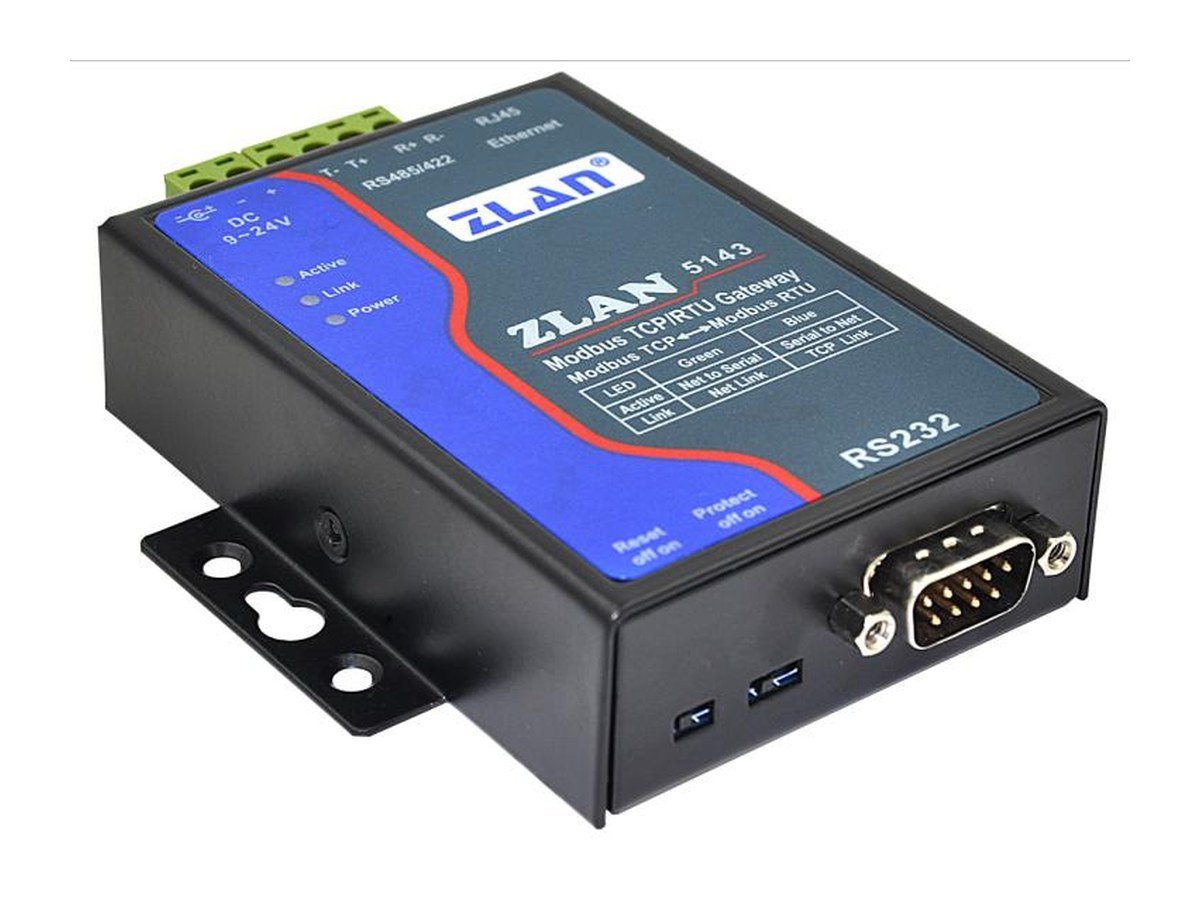 Single Serial Port Servers: RS232, RS485, RS422 to Ethernet with Modbus Gateway and MQTT