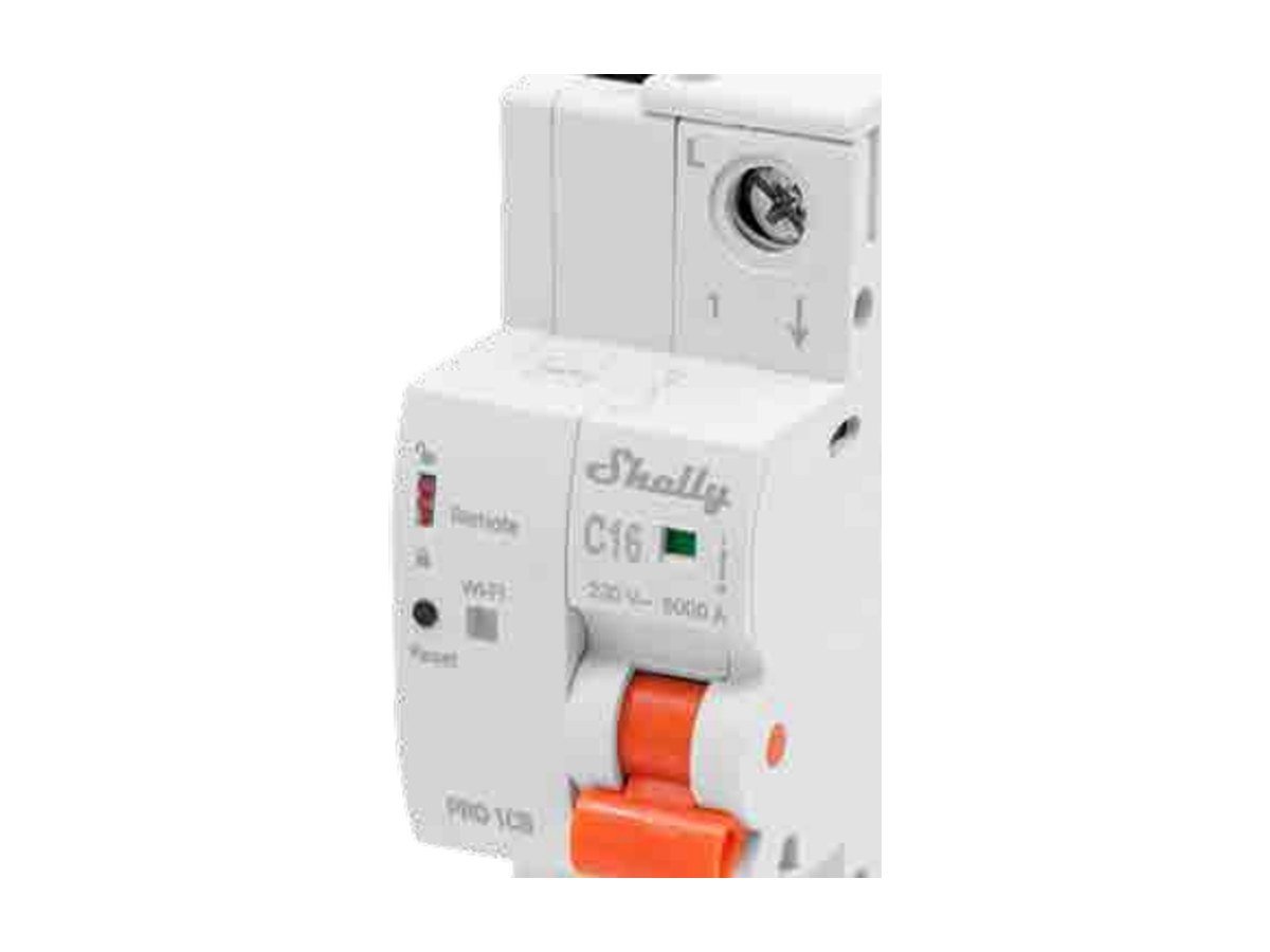 Smart Circuit Breakers: 1 to 4 Pole, 6 kA, Power Metering, Remote Trip (LAN, Wi-Fi, Bluetooth, up to 63 A)