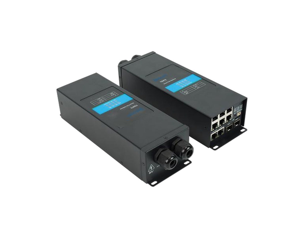 TG473 and TG473 Lite Smart Pole SFP PoE Gateways (5G, 2 x SFP, 8 x Gigabit, PoE)