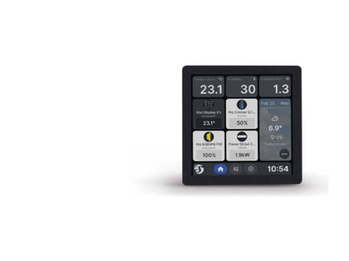 Smart Wall Displays: 4 inch, 7 inch and 10 inch Touch Control Panels with Relay (Wi-Fi 6, Bluetooth)