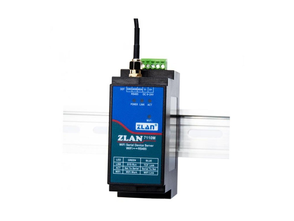 Rail WiFi serial server